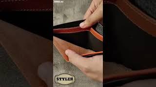 High quality genuine leather Moneybag/Wallet (Ali leather)