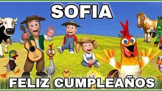 Feliz cumpleaños SOFIA con la GRANJA DE ZENON - Diviertete cantando y bailando