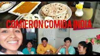 Familia PERUANA comiendo como en INDIA por 1 DIA