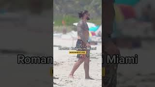 Roman Reigns in Miami  Roman Reigns with Family #mrmonsterreels #shorts #romanreigns