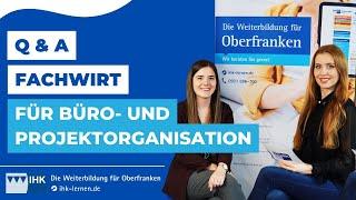 Die Weiterbildung für Oberfranken: Fachwirt für Büro- und Projektorganisation - das ist meine Story!