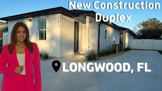 New CONSTRUCTION Duplex in the Beautiful City of Longwood, FL.