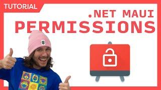 Check and Request Permissions in .NET MAUI