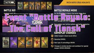 TACTICOOL " Event "Battle Royale: The Call of Tlensk"#tacticool #update #tacticoolgame