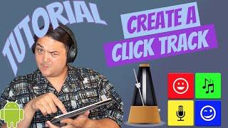 How to create a metronome track  | Acapella Maker Tutorial (Android}