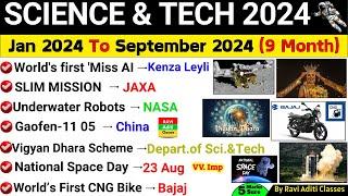 Science & Technology Current Affairs 2024 | Science 2024 Current Affairs | Space Current Affairs