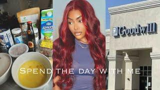 Spend the day w me | A new look | Make STRONG BACK w Me! | Errands | more decluttering | Vlog #37