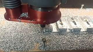 PrintNC cutting Aluminium clamps (15mm stock) - Video 4/4