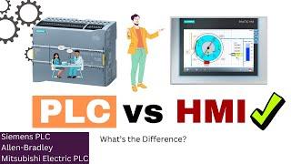 PLC vs HMI: What's the Difference?  | Automation Explained ️