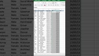 Quickly separate Date and Time in Excel. #excel #microsoftexcel #msexcel #exceltips