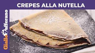 CREPES WITH NUTELLA: easy recipe!