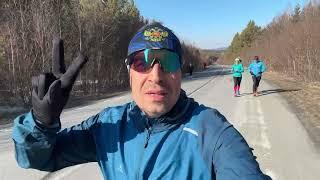 Забег до Веселовки, клуб Running in Zlatoust! 30 марта 2025