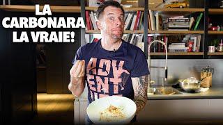 Recette de Norbert : Les vraies pâtes Carbonara