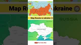 Russia vs Ukraine Map #russia #ukraine #map #russiaukraineconflict #youtube #500subs