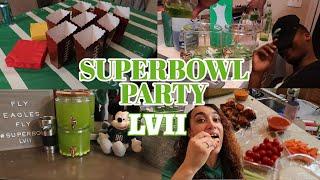 SUPER BOWL PARTY | Easy DIY Decor | Game day food | SlayAtHomeMom