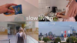 LIFESTYLE | Slow living  walking, healthy cooking, selfcare | SILENT VLOG