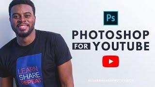 How to Use Adobe Photoshop (Part 3) DIY YouTube Channel Banner/Artwork – Graphic Design Tutorial