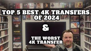 Top 5 Best 4K Bluray Transfers Of 2024 & The Worst 4k Bluray Transfer.