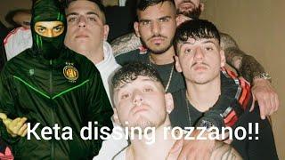 KETA San Siro dissing rozzano. keta attacca e min4ccia rozzano e PAKY!