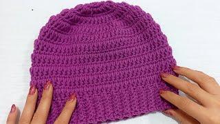 Fantastic Crochet Beanie Hat/ super easy crochet winter hat