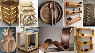 Unique Wooden Furniture and Wooden Decor Ideas for a Cozy Home or office