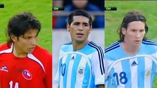 MATÍAS FERNÁNDEZ FRENTE A LA ARGENTINA DE RIQUELME Y MESSI -  13/10/2007