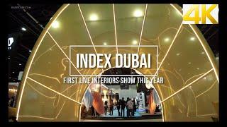 INDEX DUBAI 2021 -The FIRST live interiors show this year | 4K