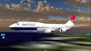 #BA100 B747 Negus livery