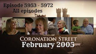 Coronation Street - February 2005