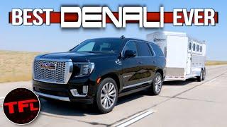 Can the New 2021 GMC Yukon Denali Still Tow Like a Truck? We Put It on a Towing MPG Loop to Find Out