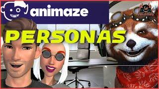 How to Use Personas with ANIMAZE by Facerig