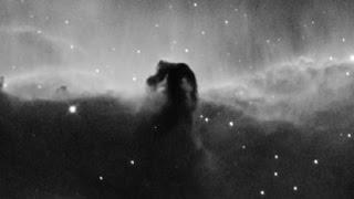 Horsehead Nebula Captured With ZWO, Ha-Filter on 1/14/2017