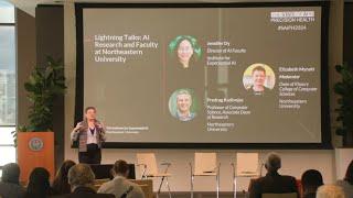 The State of AI in Precision Health: AI at NU (Elizabeth Mynatt, Jennifer Dy, and Predrag Radivojac)