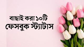 অসাধারণ কিছু ছোট ফেসবুক স্ট্যাটাস || New Facebook Status #status