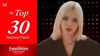 Eurovision 2025 | National Finals • My Top 30