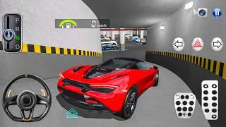 New Flying Car McLaren 720s Funny Driver in Parking - 3D Driving Class Simulation - Android game