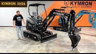 The KYMRON XH26D Mini Excavator has a KUBOTA Engine?