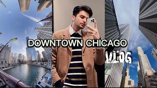 Downtown chicago vlog - part 1 ولاگ مرکز شهر شیکاگو - قسمت اول