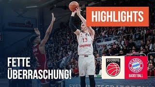 Highlights: Bamberg Baskets - FC Bayern München Basketball | easyCredit BBL | Dyn Basketball