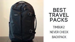 Best Work Travel Packs: Timbuk2 Never Check Expandable Backpack Review