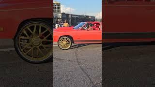 Oldsmobile Cutlass T-Top Tangerine Orange on Gold 24s