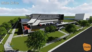 3D Fly Through The Sports Hub Sunshine Coast