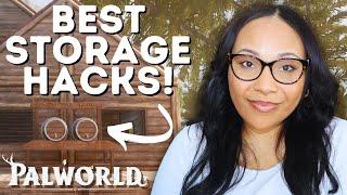 The BEST storage TIPS for YOUR Base!  | Palworld