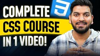 CSS Tutorial For Beginners In Hindi 2024  