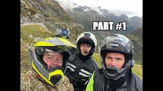 Alps and Dolomites on motorbike 2021 - #1 (Kehlsteinhaus, Grossglockner, Passo di Giau, Stelvio)