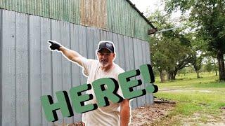 How to Build a LEAN TO on the Side of existing Pole Barn