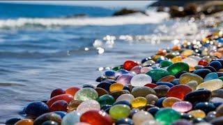 Rainbow Beach's Crystal Secrets, but beneath the sand lies a secret world of crystals.