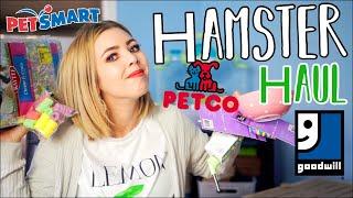 FEBRUARY HAMSTER HAUL | Petco, Petsmart & Goodwill Hamster Supplies