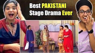 Indian Reacts To Amanat Chan and Saleem Albela | Tariq Teddy | New Stage Drama | Ishara Akh Da