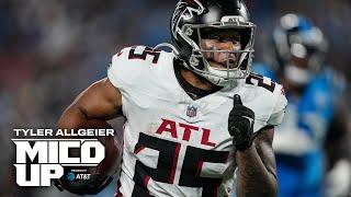 Tyler Allgeier is mic'd up in big game against Carolina Panthers | Atlanta Falcons